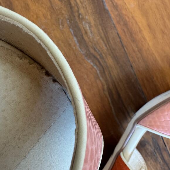 Chelsea Crew Nelly Colorblock Heels NWOT - Picture 8 of 10